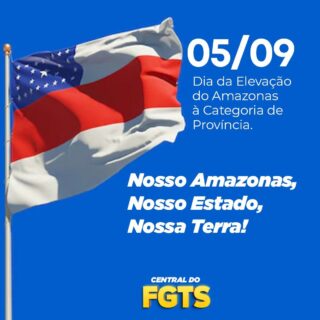 Hoje 05/09 é importante celebrarmos o dia que o nosso amado Estado foi elevado à categoria de província, onde a partir de 1852 tivemos independência política e econômica. 

 Represente sua autonomia financeira com a Central do FGTS.

Aproveite nossas condições de crédito rápido e empréstimo consignado direto na sua conta.

Chama no Whatsapp: 92 98417-6826
Ou vá até uma de nossas lojas: Galeria do Pátio Gourmet na Djalma Batista, Shopping Cidade Leste ou no centro da cidade no Edifício Rio negro center sala 612/613.

Estaremos sempre a sua disposição!

#CentraldeNegocios #credito #emprestimo #consignado #feriado #Amazonas #diada independênciadoamazonas #trabalhador