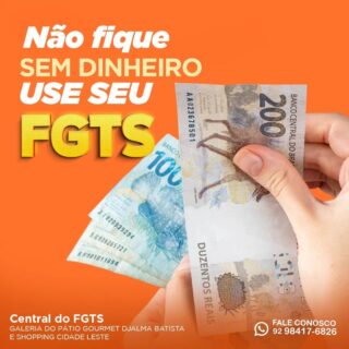 Já sacou seu FGTS?

Dia dos pais está próximo, não deixe de presentear seu pai por falta de dinheiro.

Antecipe seu saque com a gente! 
Aproveite nossas condições de antecipação do seu FGTS!
É rápido, fácil e sem nenhuma burocracia.

Chama no Whatsapp: 92 98417-6826
ou vá até uma de nossas lojas: Galeria do Pátio Gourmet na Djalma Batista ou no Shopping Cidade Leste.

Estaremos sempre a sua disposição!

#diadospais #antecipacaofgts #fgts #centraldofgts #emprestimo #consignado #consumidor #trabalhador #filhos #pais